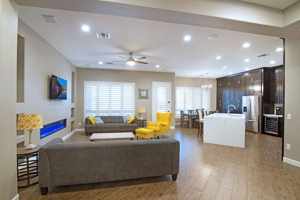 Open Living Areas