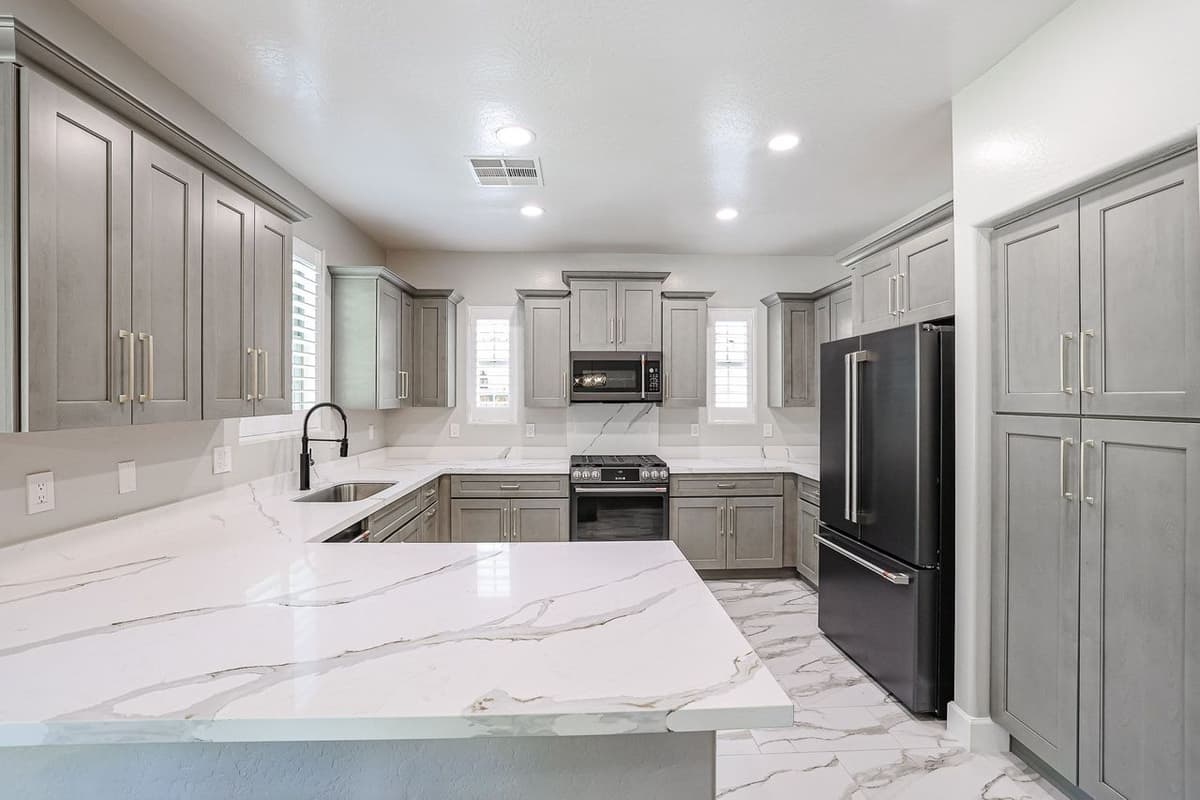 Kitchen renovation process